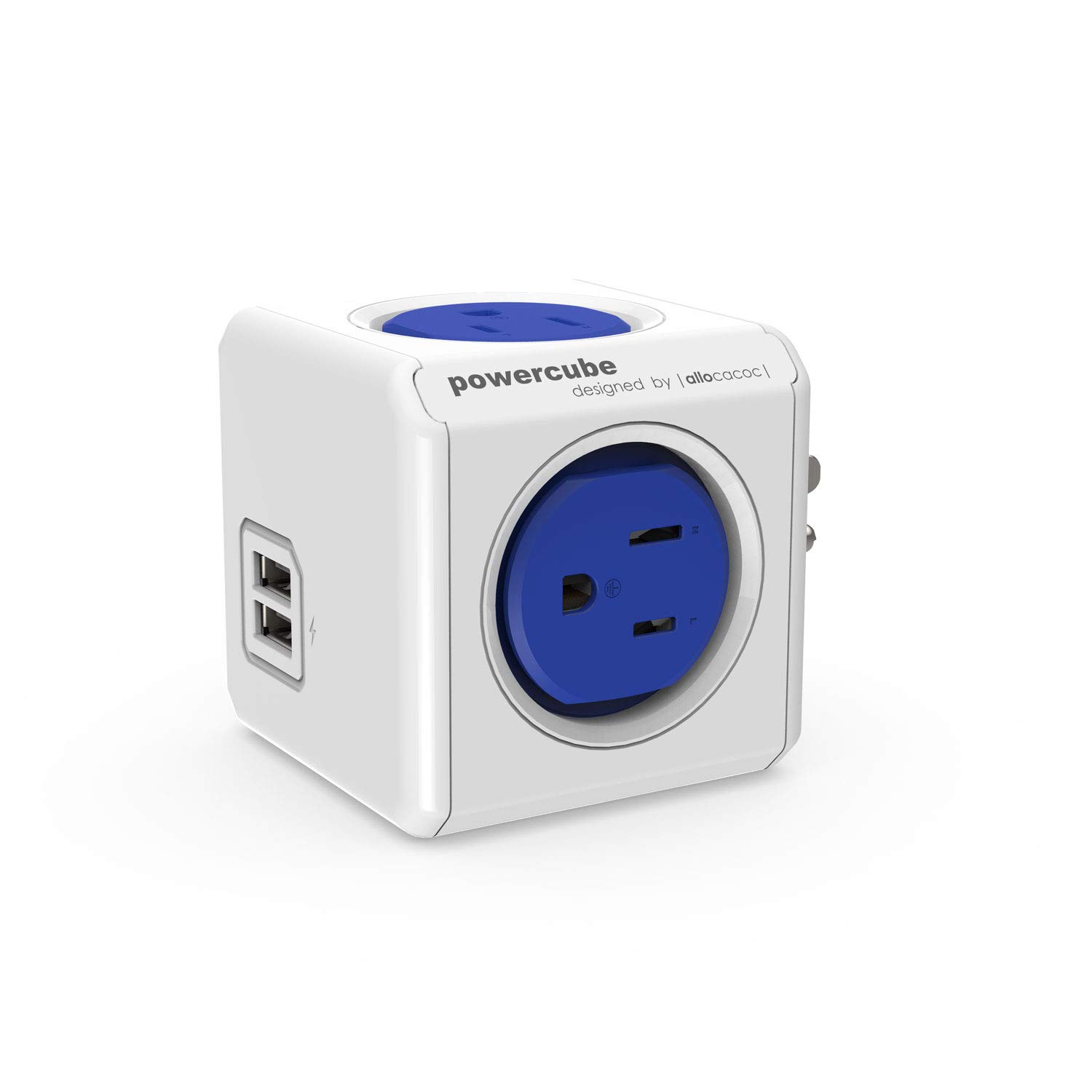 Amazon.com: USB Wall Plug, Allocacoc PowerCube Original 4 Outlets
